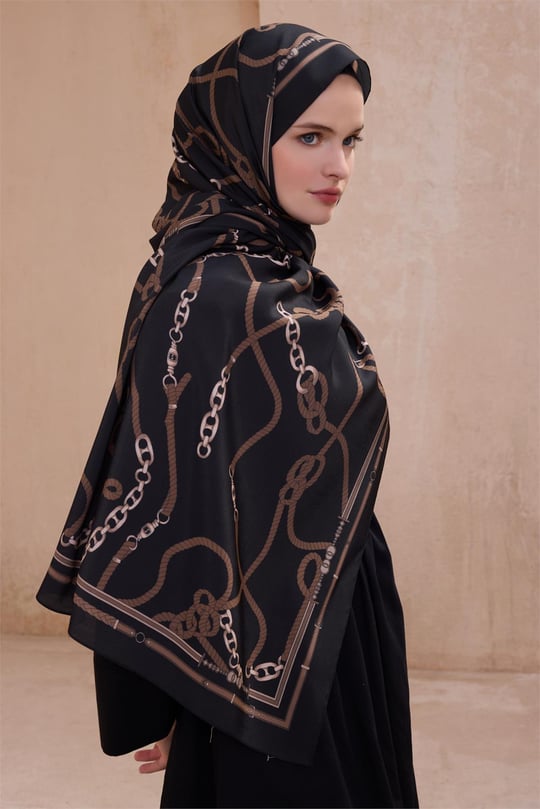 {URUNSEO_TITLE} | BELLI | Modal Şal | BELLİ FRESH MODAL SİYAH ŞAL 5