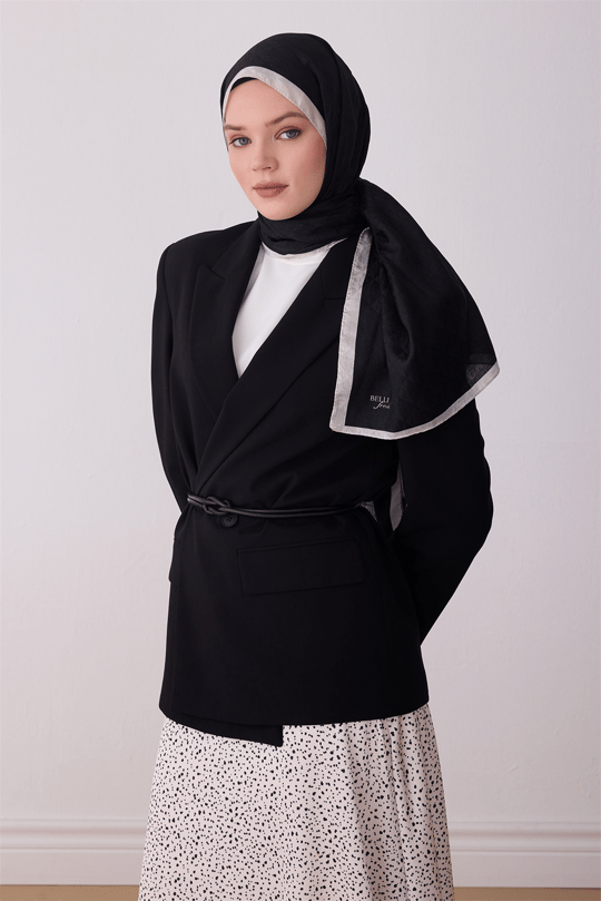 BELLİ FRESH MONOGRAM EŞARP