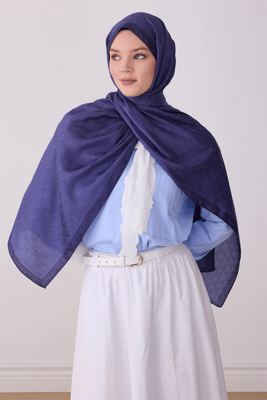 BELLİ FRESH MONOGRAM EŞARP