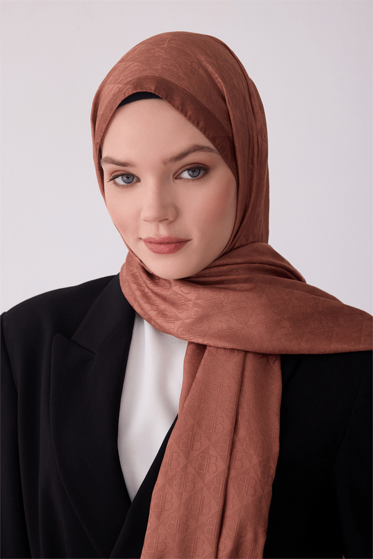 BELLİ FRESH MONOGRAM EŞARP