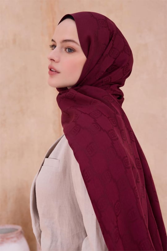 {URUNSEO_TITLE} | BELLI | Belli Fresh Şal | BELLİ FRESH NORA BORDO ŞAL 1