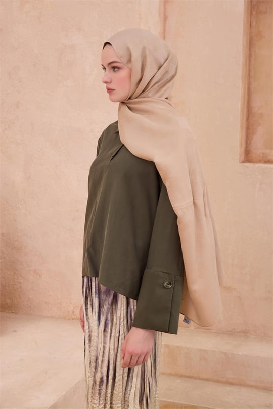 {URUNSEO_TITLE} | BELLI | Belli Fresh Şal | BELLİ FRESH NORA CAMEL ŞAL 3