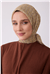 Belli Fresh Sarı Çiçek Desen Soft Eşarp 4001 - 18