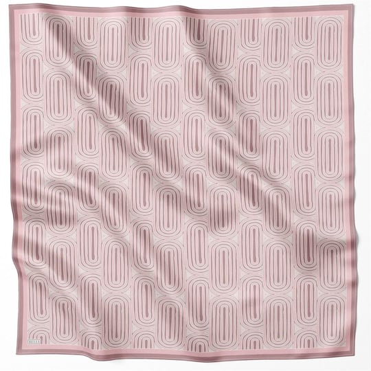 {URUNSEO_TITLE} | BELLI | BELLİ İPEK EŞARP | BELLİ GEOMETİK DESEN İPEK EŞARP 4209D (TWILL) PUDRA - 03