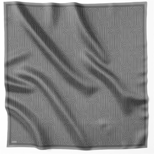 {URUNSEO_TITLE} | BELLI | BELLİ İPEK EŞARP | BELLİ GEOMETİK DESEN İPEK EŞARP 4209D (TWILL) GRİ - 88