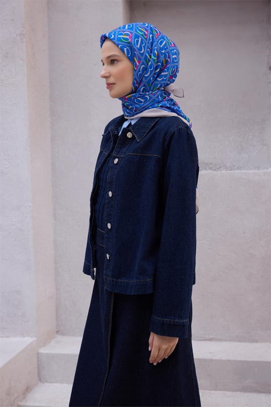 {URUNSEO_TITLE} | BELLI | POLYESTER EŞARP | BELLİ İMZA DESEN NOVA SAKS EŞARP 1013