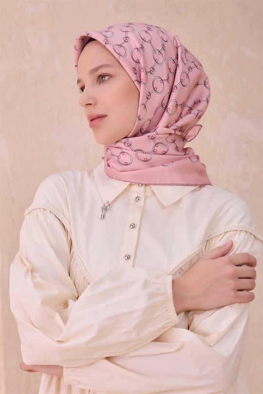 {URUNSEO_TITLE} | BELLI | BELLİ İPEK EŞARP | BELLİ KLASIK DESEN İPEK EŞARP 4109D TWILL - 86
