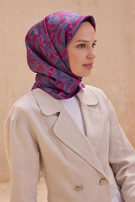 {URUNSEO_TITLE} | BELLI | BELLİ İPEK EŞARP | BELLİ KLASIK DESEN İPEK EŞARP 4125D TWILL - 86