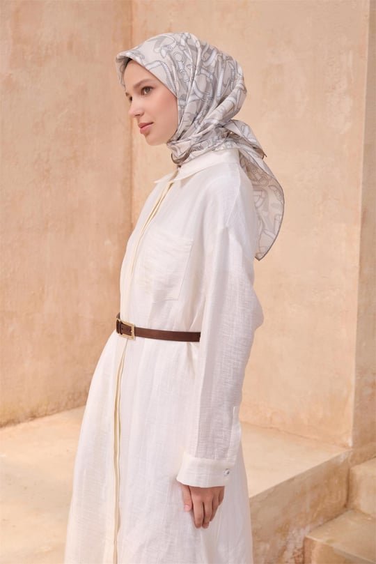 {URUNSEO_TITLE} | BELLI | BELLİ İPEK EŞARP | BELLİ KLASIK DESEN İPEK EŞARP 4125D TWILL - 86