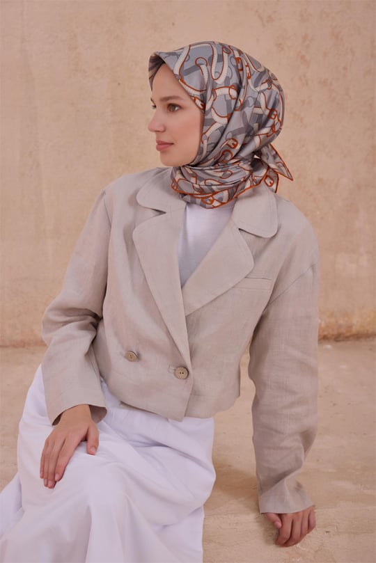 {URUNSEO_TITLE} | BELLI | BELLİ İPEK EŞARP | BELLİ KLASIK DESEN İPEK EŞARP 4125D TWILL - 86