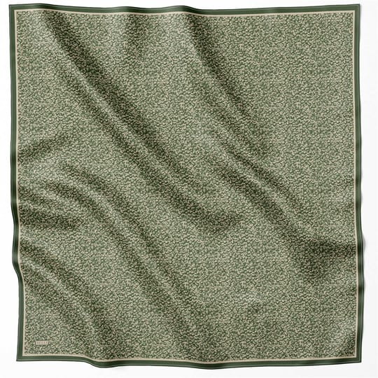 {URUNSEO_TITLE} | BELLI | BELLİ İPEK EŞARP | BELLİ LEOPAR DESEN İPEK EŞARP 4208D (TWILL) HAKİ - 06
