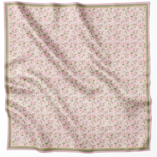 {URUNSEO_TITLE} | BELLI | BELLİ İPEK EŞARP | BELLİ LİMON İPEK EŞARP 4212D (TWILL) PUDRA - 04