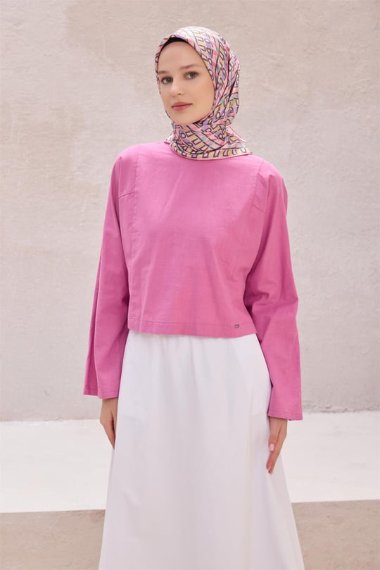 {URUNSEO_TITLE} | BELLI | BELLİ İPEK EŞARP | BELLİ LOGO DESEN İPEK EŞARP 4223D (TWILL) PUDRA - 81