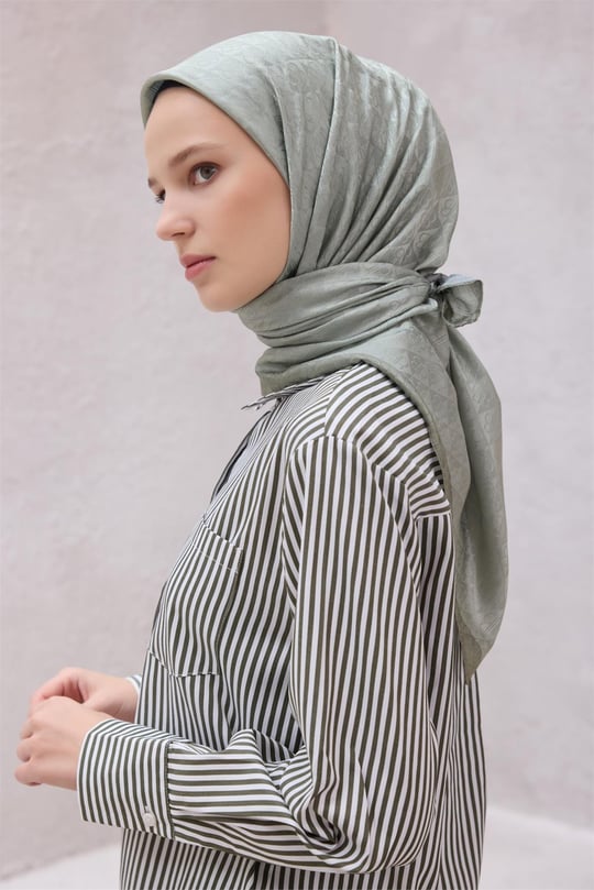 {URUNSEO_TITLE} | BELLI | POLYESTER EŞARP | BELLİ LOGO DESEN J.MONOGRAM VİZON EŞARP