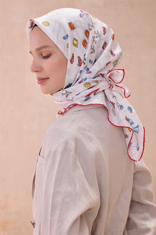 {URUNSEO_TITLE} | BELLI | BELLİ İPEK EŞARP | BELLİ SAF İPEK EŞARP 4121D (T) - 02