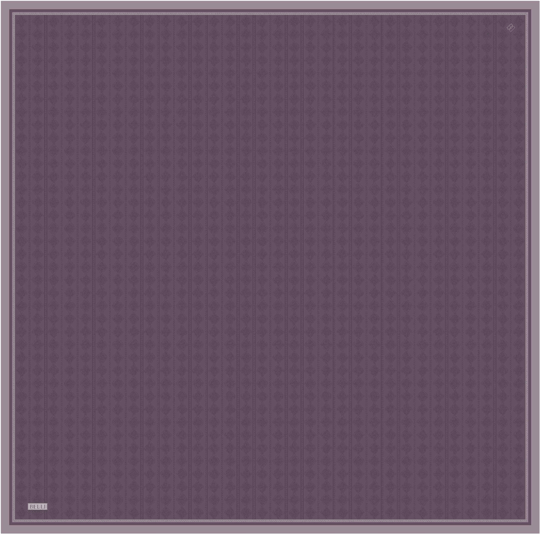 Mor Geometrik Desen %100 Twill İpek Eşarp 4425-36