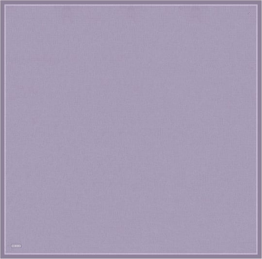 Mor Klasik Desen %100 Twill İpek Eşarp 4305-05