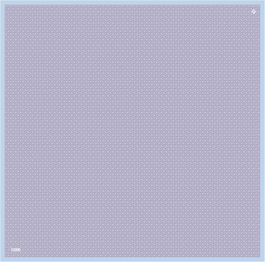 Mor Klasik Desen %100 Twill İpek Eşarp 4317-36