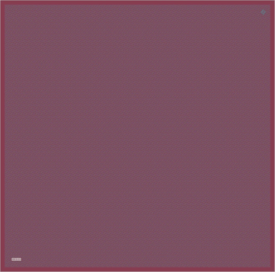 Mürdüm Klasik Desen %100 Twill İpek Eşarp 4317-89