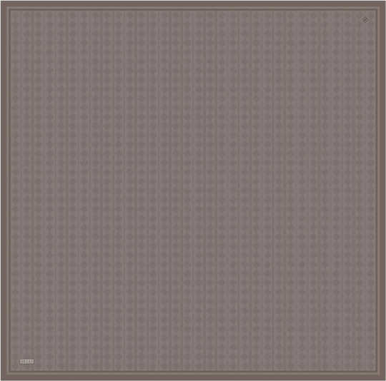 Vizon Geometrik Desen %100 Twill İpek Eşarp 4425-85