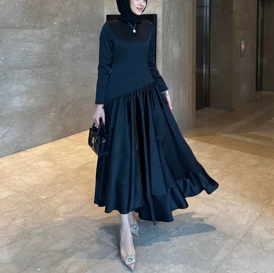 Lia Dress | Siyah