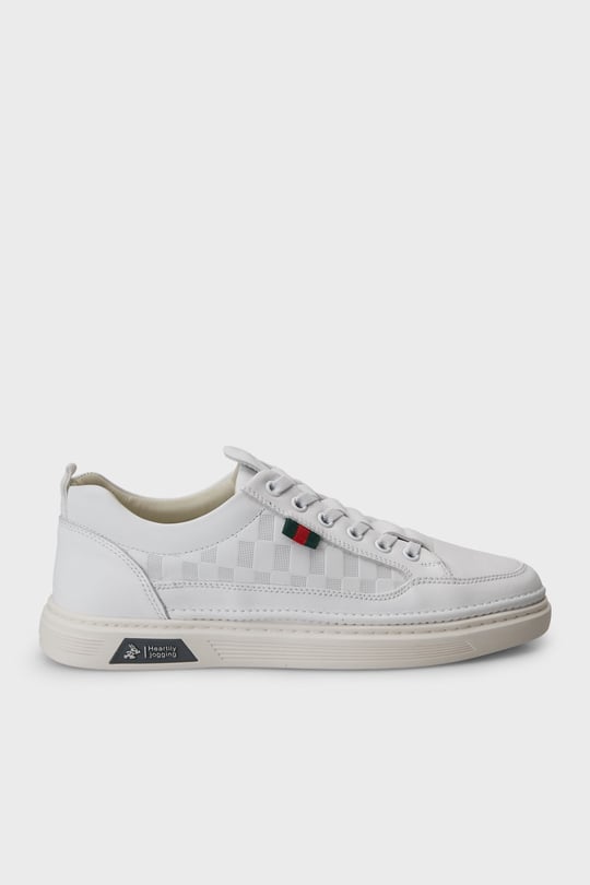 Deri Sneaker Erkek Ayakkabı 15219039Z1 BEYAZ