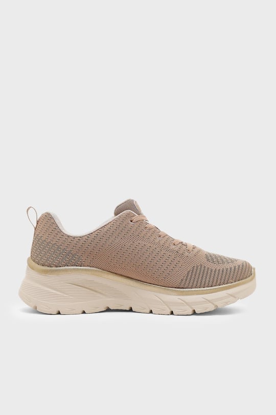 Skechers M-Uno Deri Logolu Süet Detaylı Dolgulu Taban Sneaker
