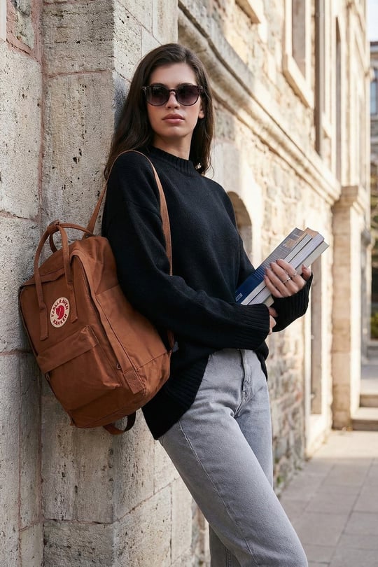Lela Regular Fit Bisiklet Yaka Basic Triko Kadın Kazak 4616213 SİYAH