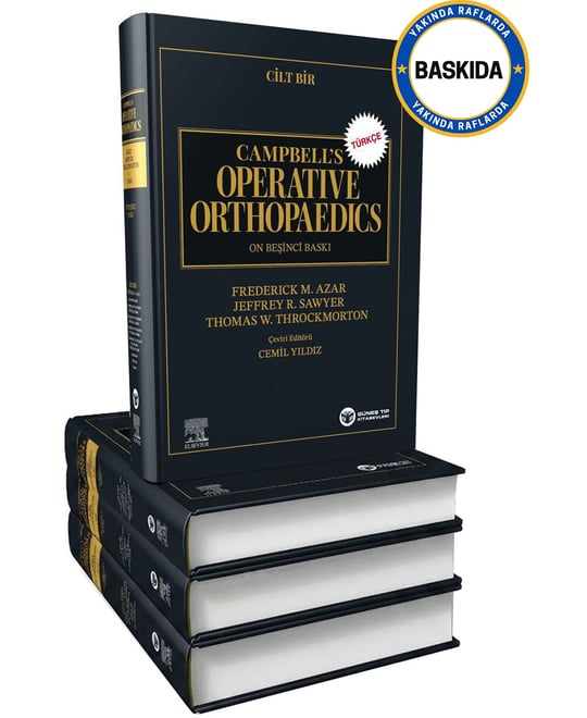 Campbell's Operative Orthopaedics 4 Cilt Türkçe - 15. Baskı