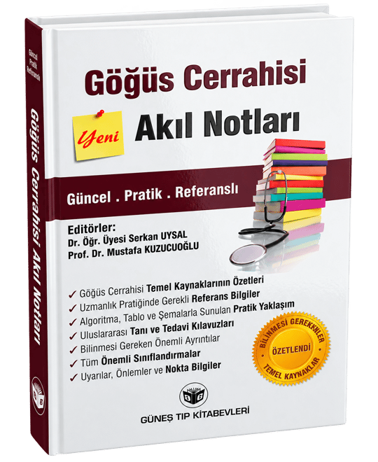 Göğüs Cerrahisi Akıl Notları (QR KODLU VİDEOLU 11 ADET VİDEO)