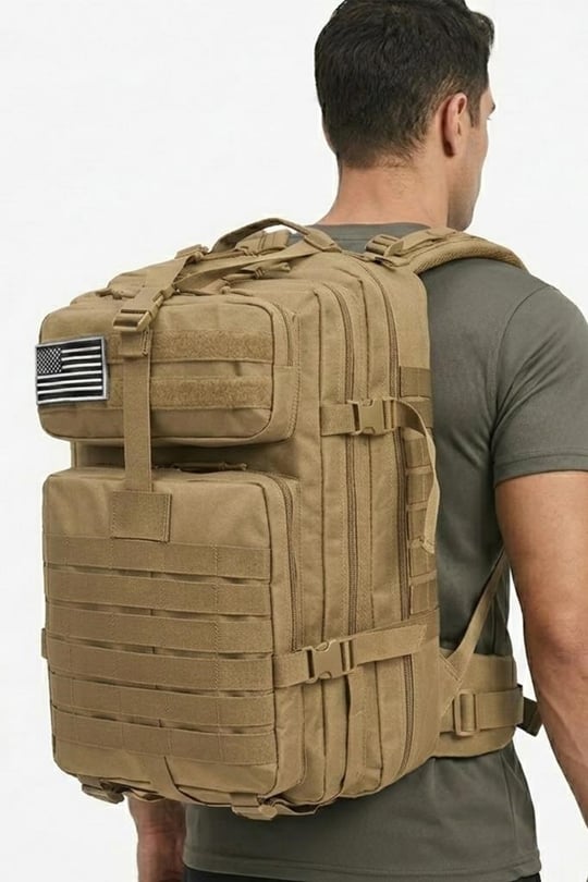 Single Sword 50L Taktik Sırt Çantası Su Geçirmez Askeri Outdoor Kamp Dağcı Çanta