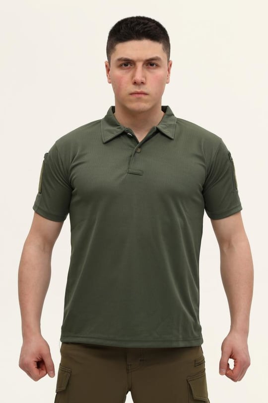 Single Sword Regular Fit Polo Yaka Kısa Kollu Erkek Tişört