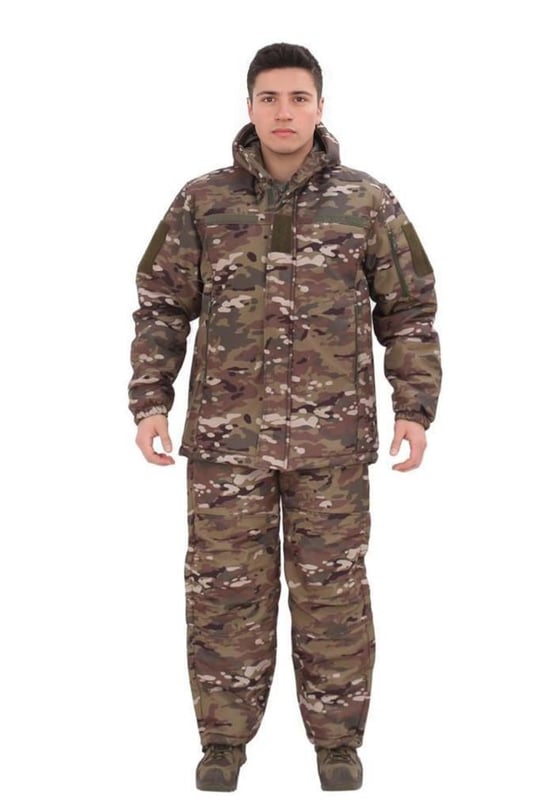 Single Sword Su Geçirmez Kışlık Softshell Mont&Pantolon Salopet Takım