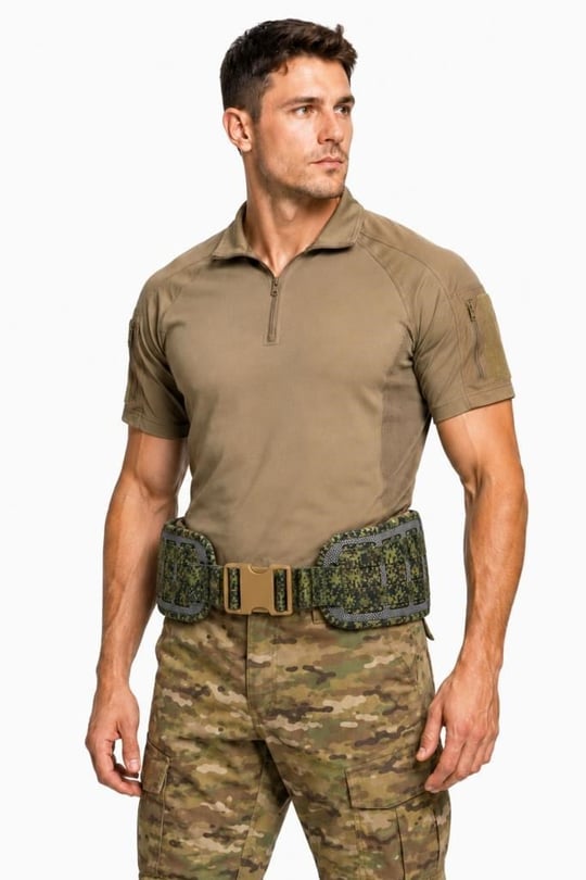 Single Sword Taktik Molle Kemer Kalın Süngerli Fiber Destekli Lüks Askeri Outdoor Kemer Kod-8