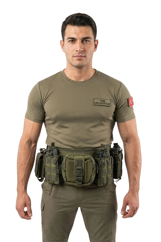 Single Sword Yerli Molle Kemer KD-2