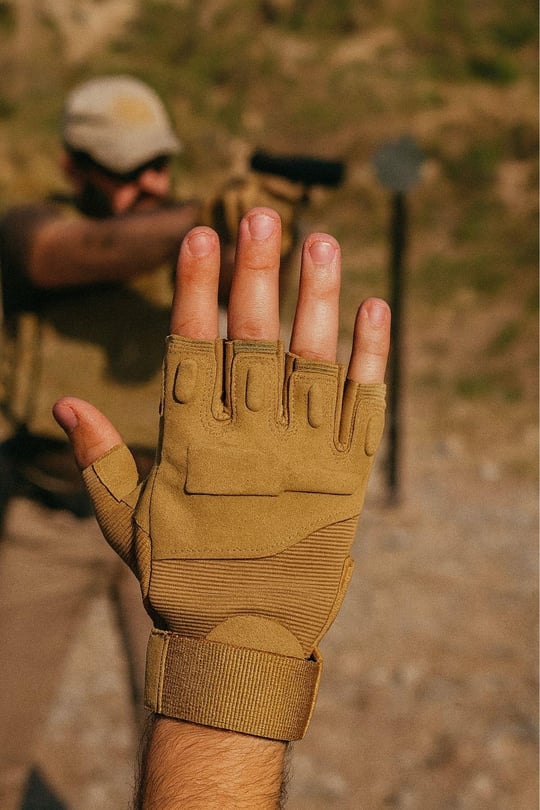 Strongclaw Strongclaw SC-1002 Kısa Parmak Taktik ve Outdoor Eldiveni – Dayanıklı Operasyon Modeli
