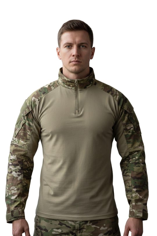 Sword Metam Dirsekli Combat Outdoor Erkek&Kadın T-shirt Single