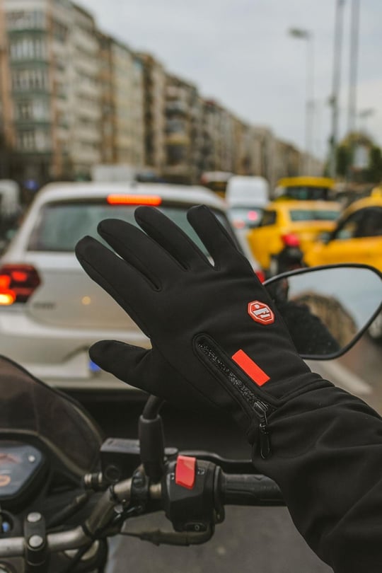 Tam Parmak Dokunmatik Özellikli Motosiklet Ve Bisiklet Eldiveni, Sporcu, Ağırlık Eldiveni