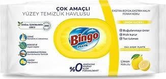 BİNGO YÜZEY TEMİZLEME HAVLUSU LİMON 96' LI