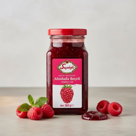 Seyidoğlu Ahududu Reçeli 380 gr Extra Geleneksel