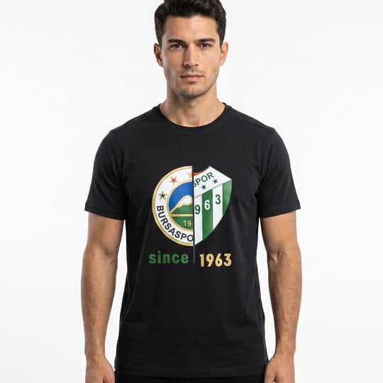 T-SHIRT GOLD SİNCE ARMA1963 SİYAH 2026