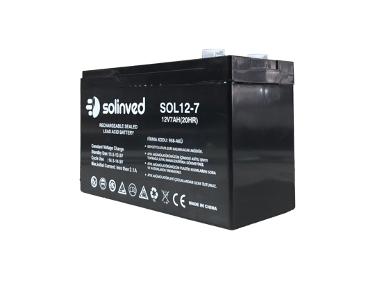 12V 7AH Ups Ve Alarm Aküsü