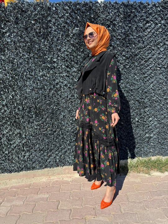 Misswhence Elbise 37816-S - SİYAH