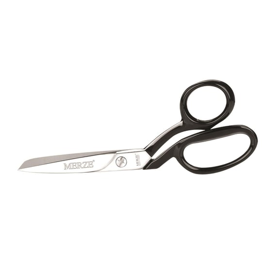 Merze Siyah Saplı Yatık Regula Makası No:9 (22,5 cm) | Merze D-105