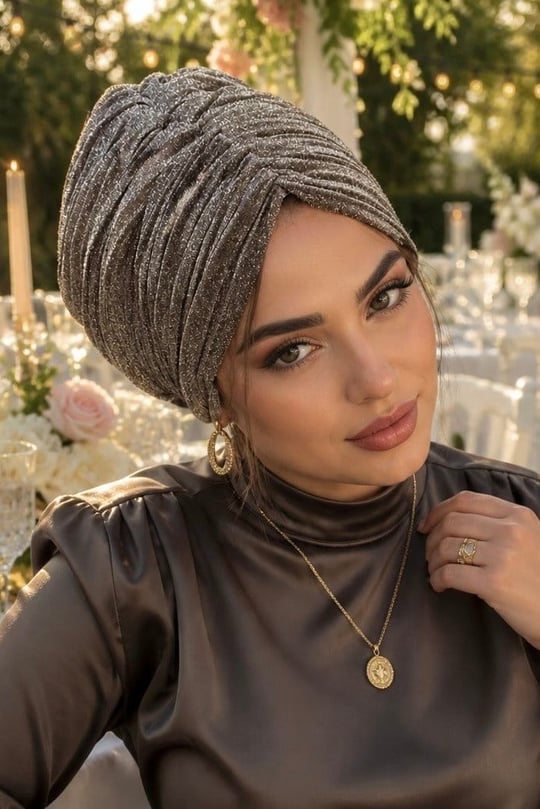 Ağaç Kabuğu Piliseli Büzgü Model Dolgulu Bone