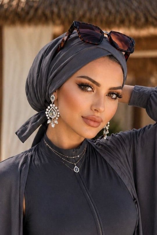 Füme Çapraz Deniz - Havuz Bonesi