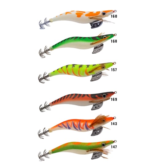 Captain 3014 Crazy Squid 12cm Size 3.5 Kalamar Zokası