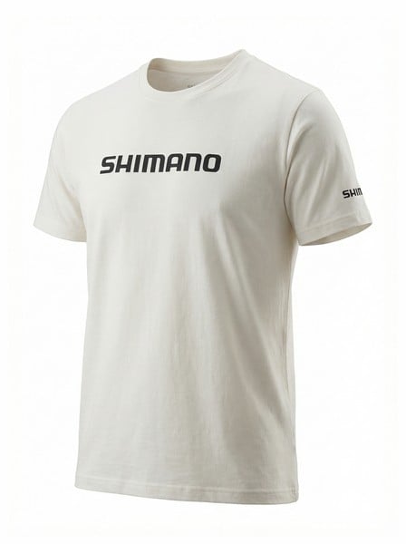 Shimano Wear Ecru-Bej Seabass T-Shirt