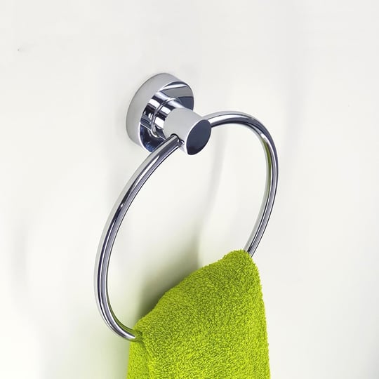 Aqua Bagno Zero Yuvarlak Havluluk - Parlak Krom | 35.21.51.03.01
