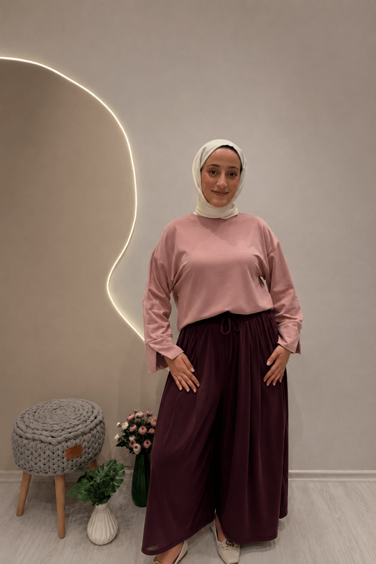 OYŞO PANTOLON ETEK Mürdüm